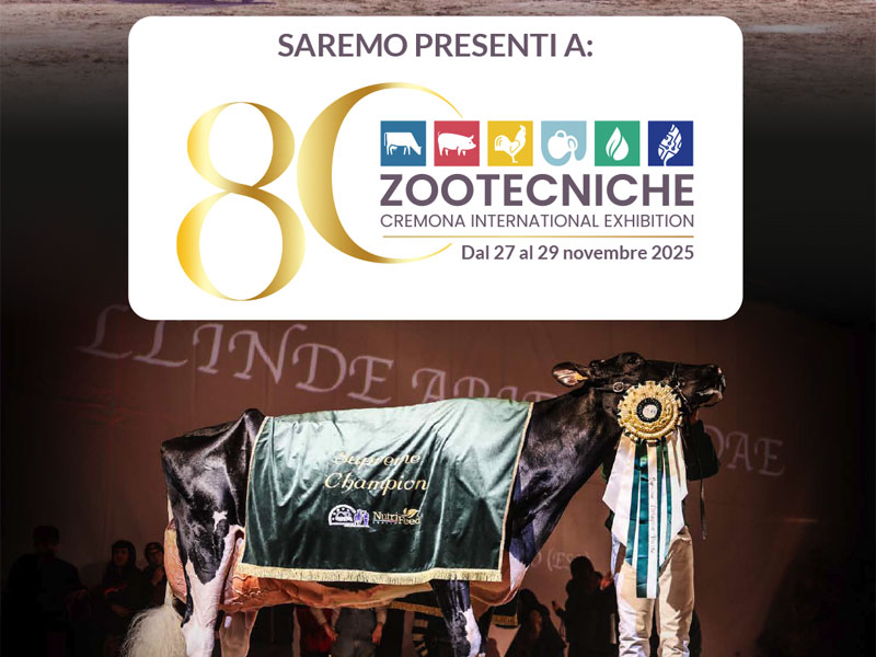 Saremo presenti a Fiere Zootecniche Internazionali di Cremona